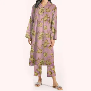 2PC- Unstitched Digital Printed Khaddar Suit PW9343