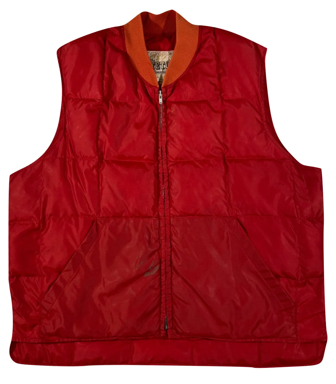 80s Teton mountain coat down vest XL