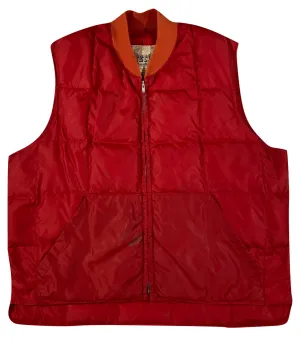 80s Teton mountain coat down vest XL