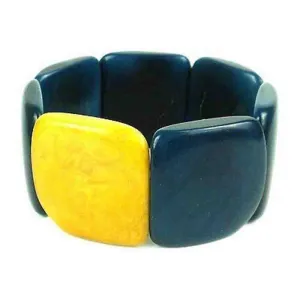 Accented Tagua Bracelet Midnight Faire Collection