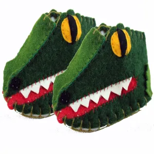 Alligator Zooties Baby Booties Silk Road Bazaar