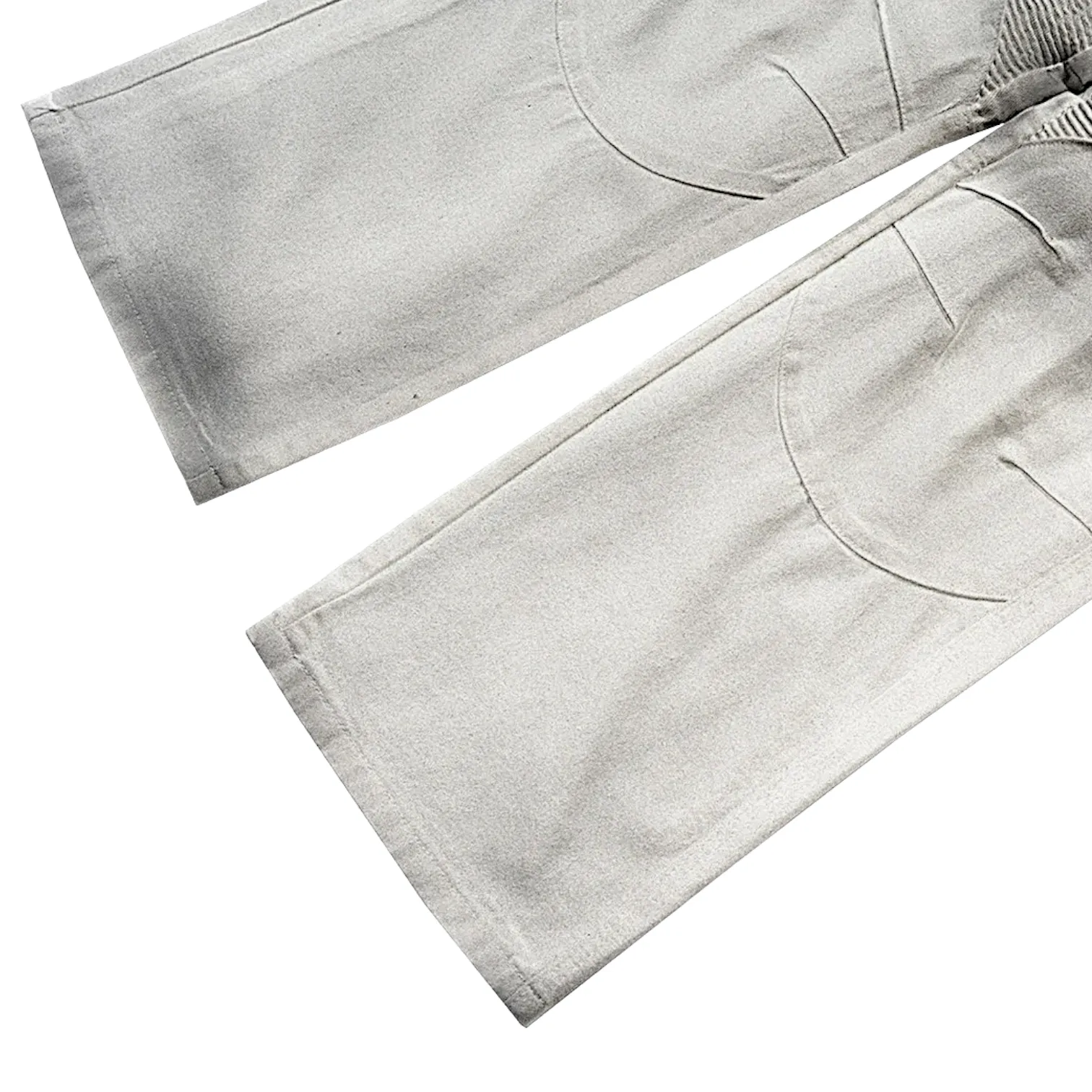 Baggy fit motorcycle wide leg jean