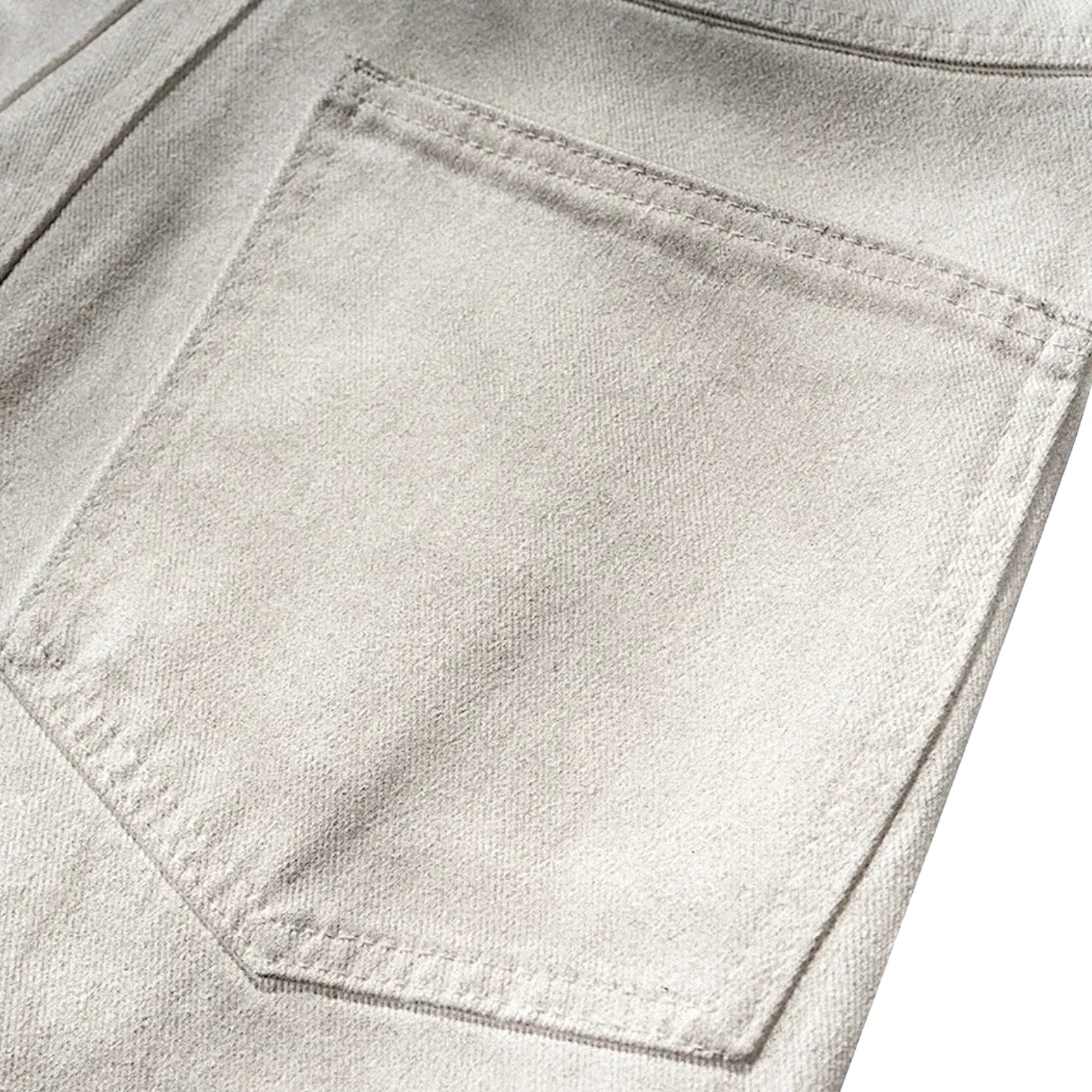 Baggy fit motorcycle wide leg jean