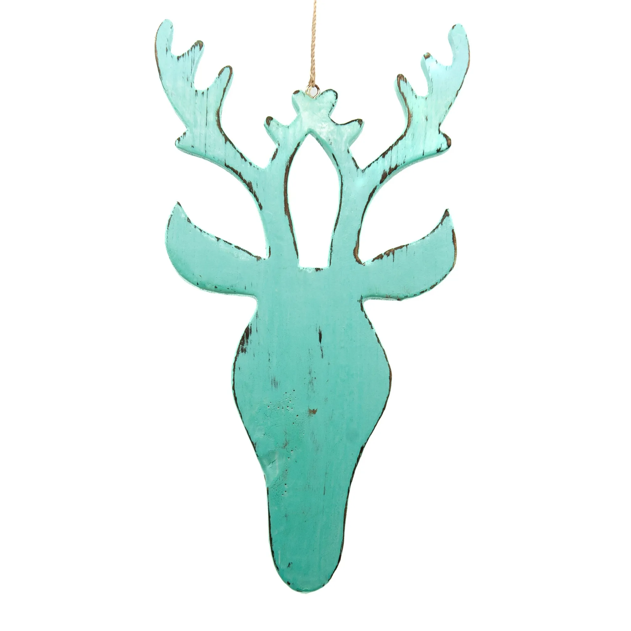 Bali Wooden Deer Head Wall Hanging