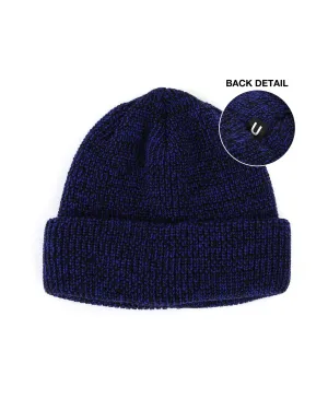 BEANIE / MARINE FIT / U STRAP / BLEND BLUE