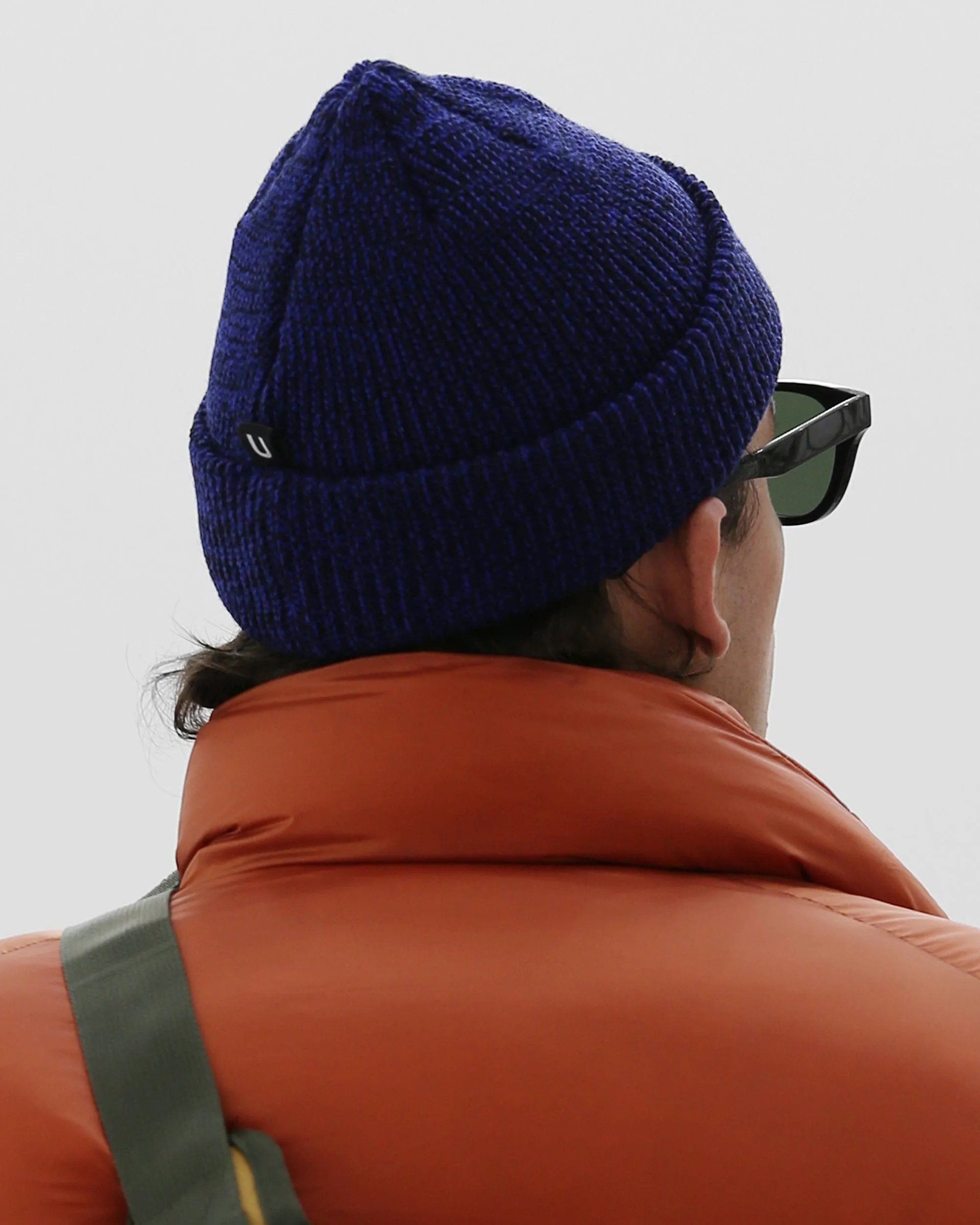 BEANIE / MARINE FIT / U STRAP / BLEND BLUE