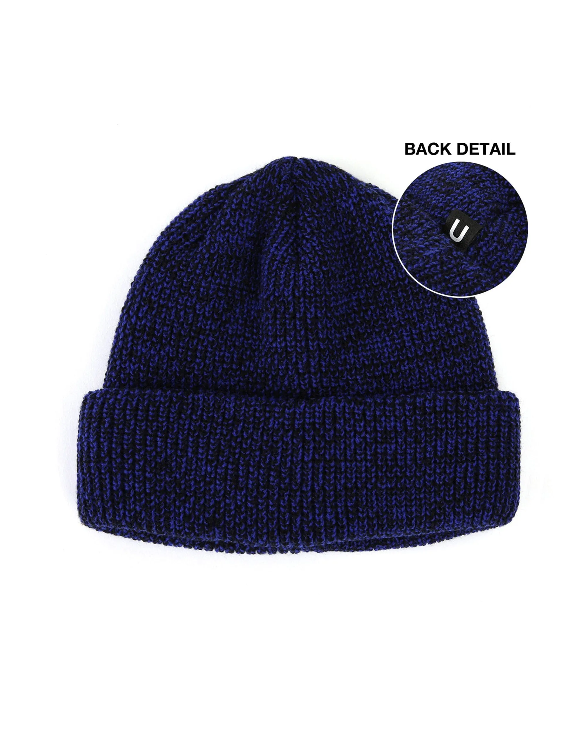 BEANIE / MARINE FIT / U STRAP / BLEND BLUE