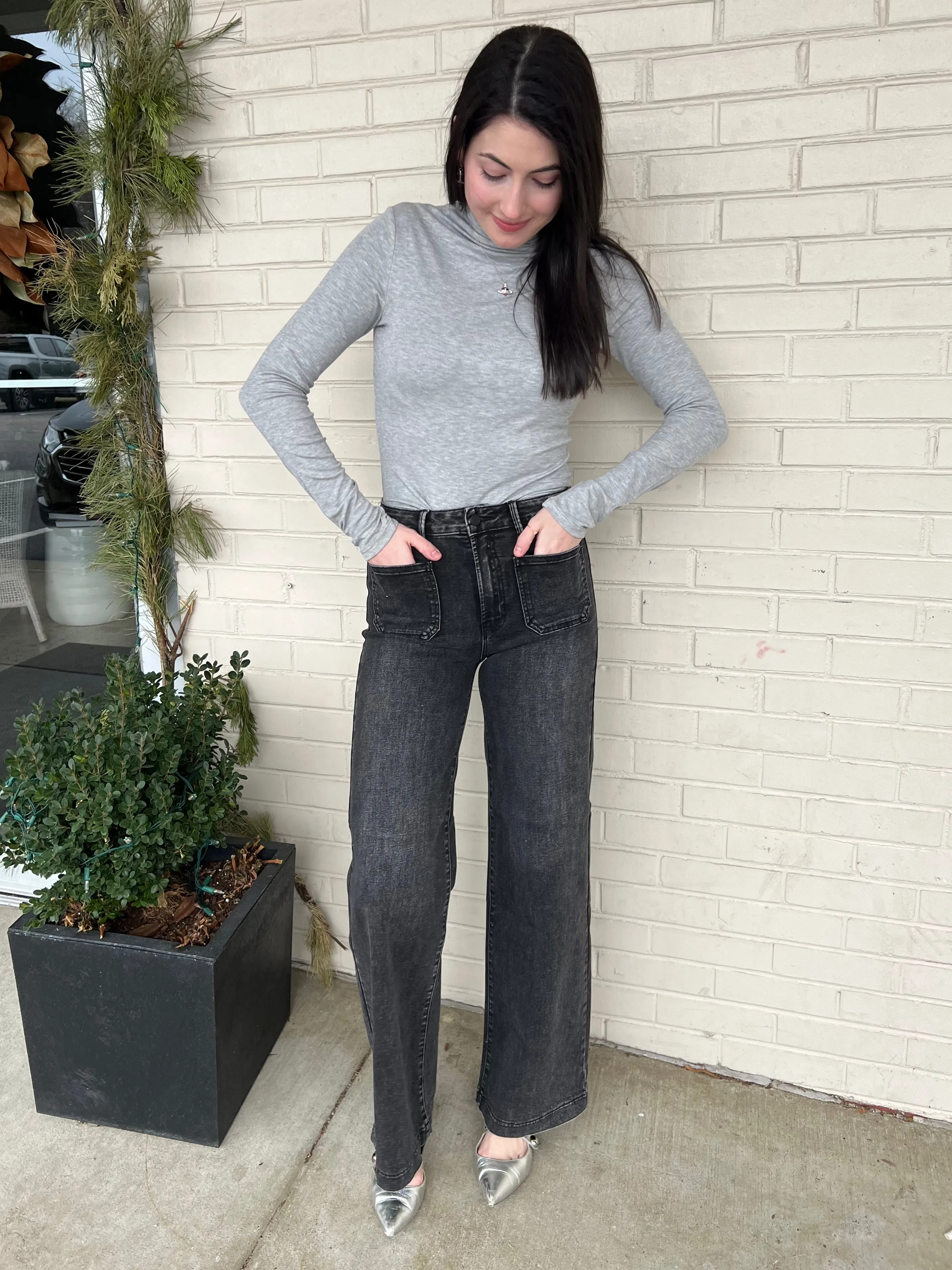 Belle Patch Pocket Jeans