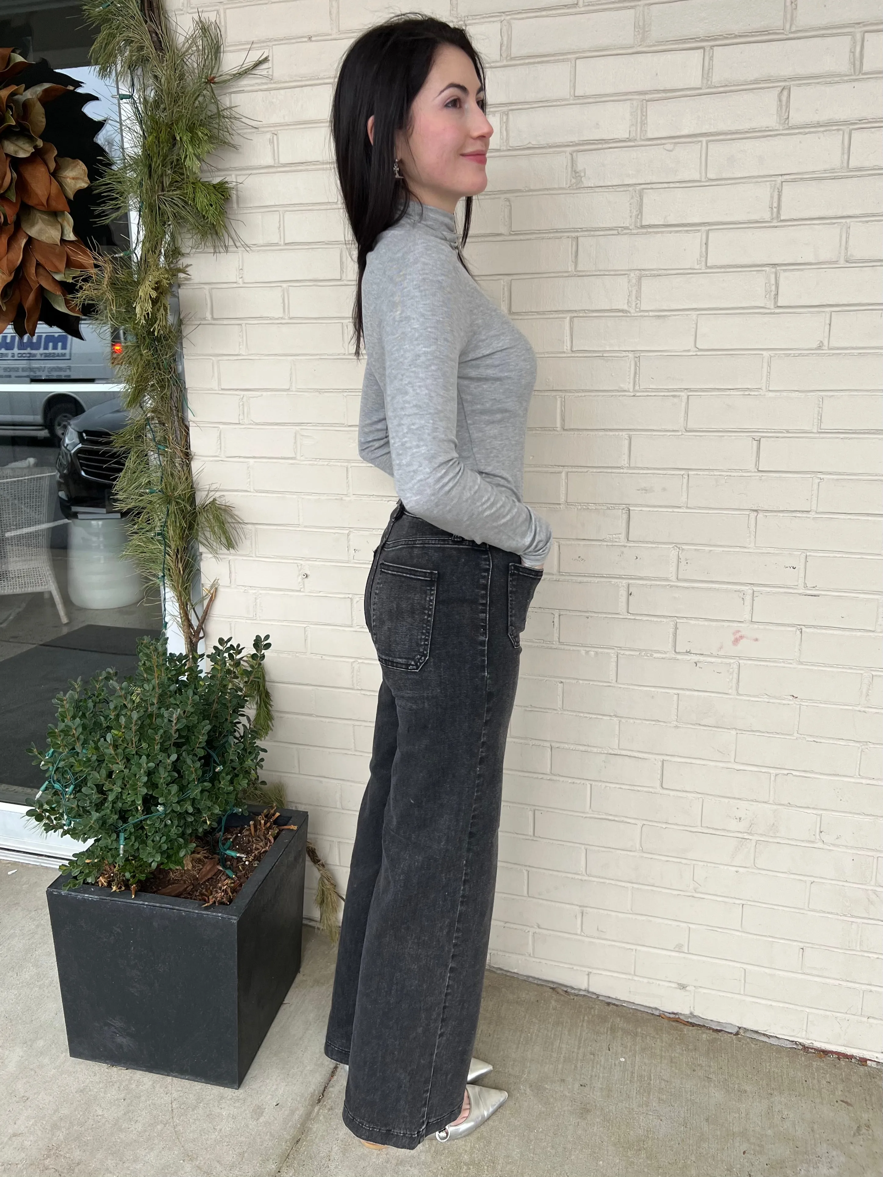 Belle Patch Pocket Jeans