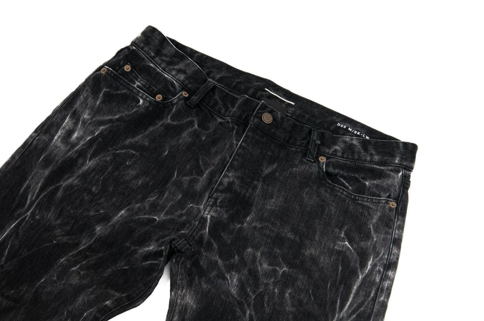Black Marble Denim