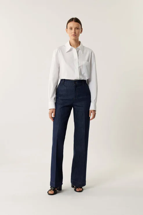California Wide Leg Jean - Brut