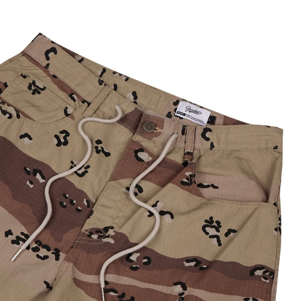 CARGO LOOSEFIT COTTON PANTS DESERT CAMO