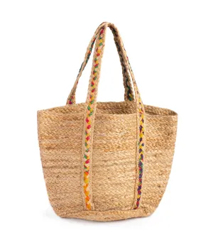 Chindi Handle Tote (Basket)