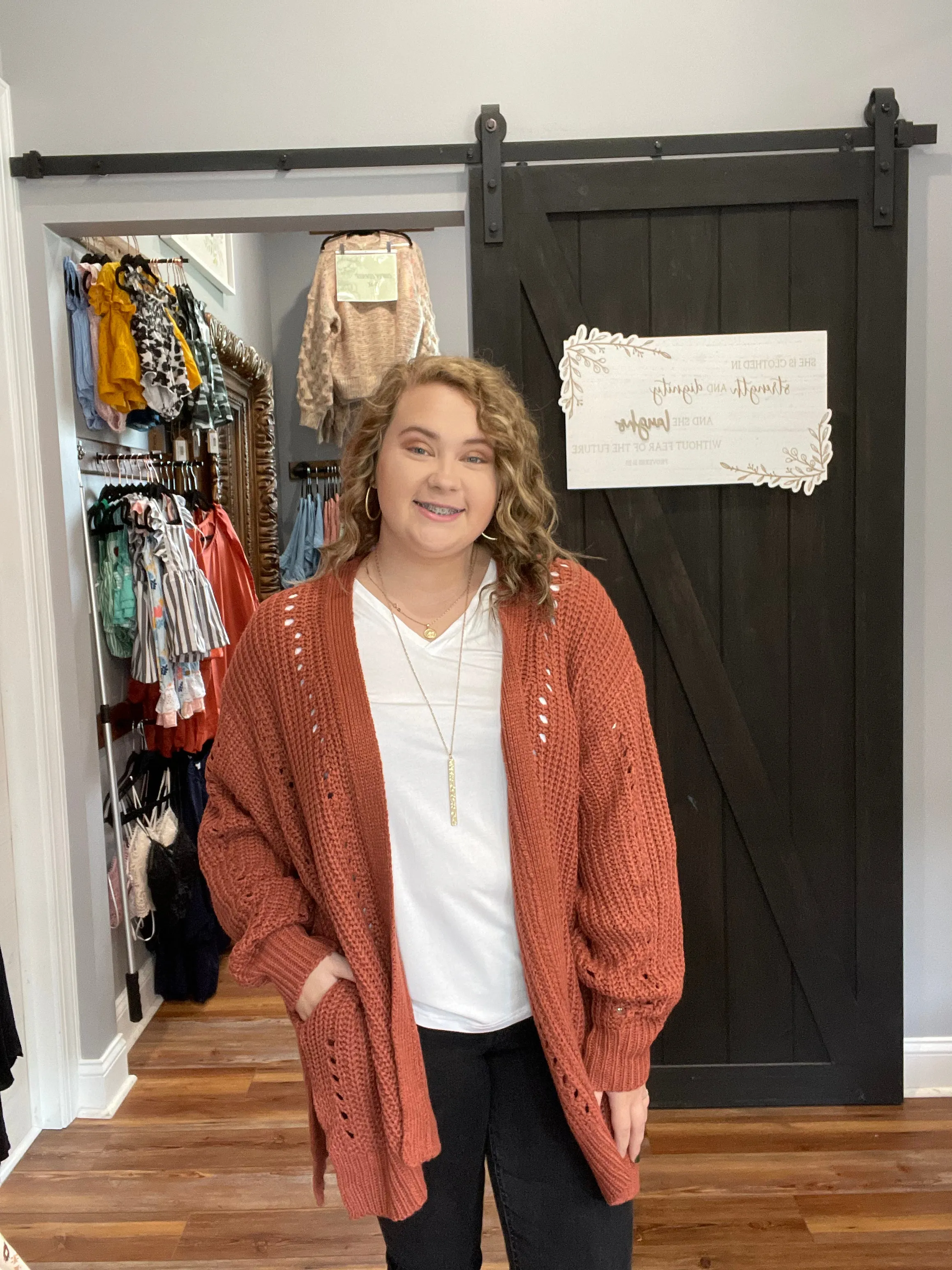 Chunky Cardigan long