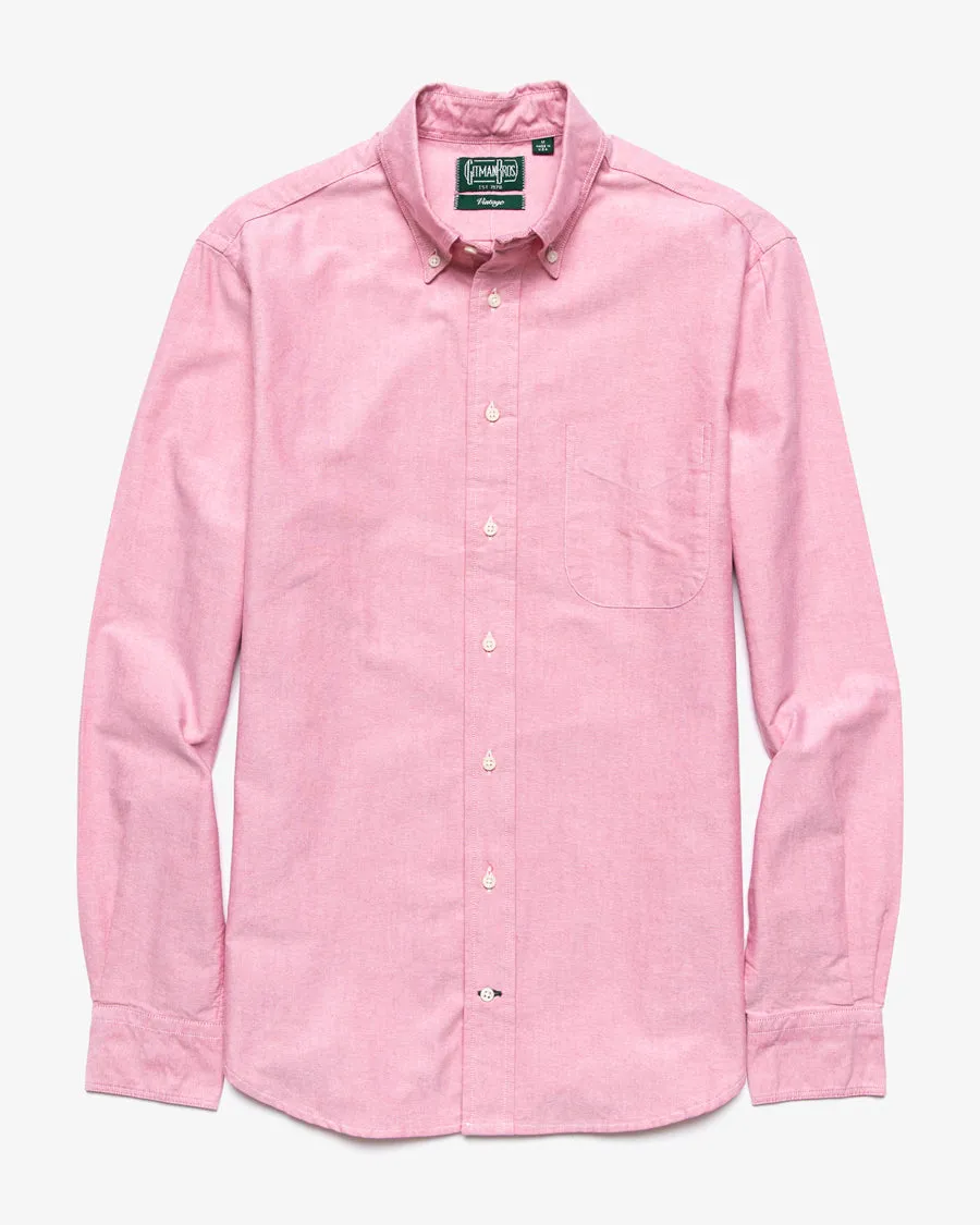 CLASSIC OXFORD BUTTON DOWN RED