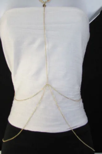 Classic Style Thin Metal Body Chain