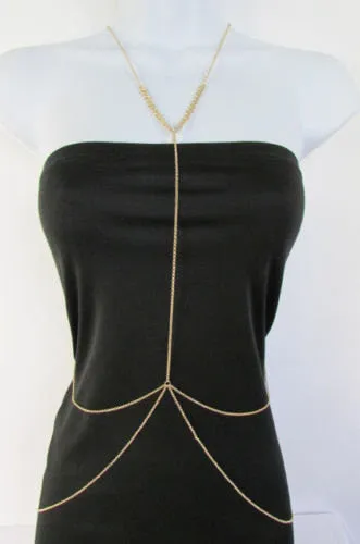 Classic Style Thin Metal Body Chain