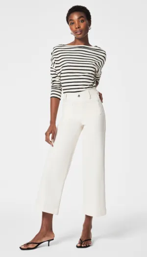 Cropped Wide Leg Jeans