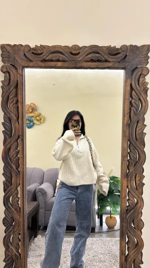 Cute zipper S-M