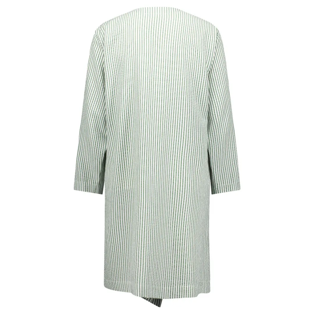 Daydream Dress | Tencel | Forest Green Stripe |ML