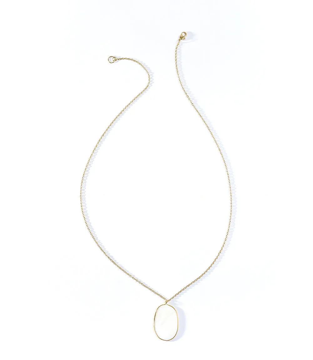 Dhavala Necklace Pearl Pendant
