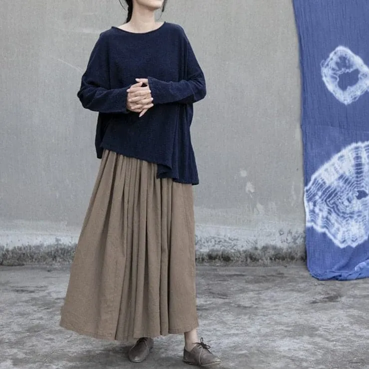 Donatella Long Vintage Maxi Skirt | Lotus