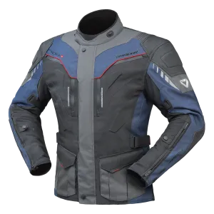 DRIRIDER NORDIC V NAVY/GREY TEXTILE JACKET