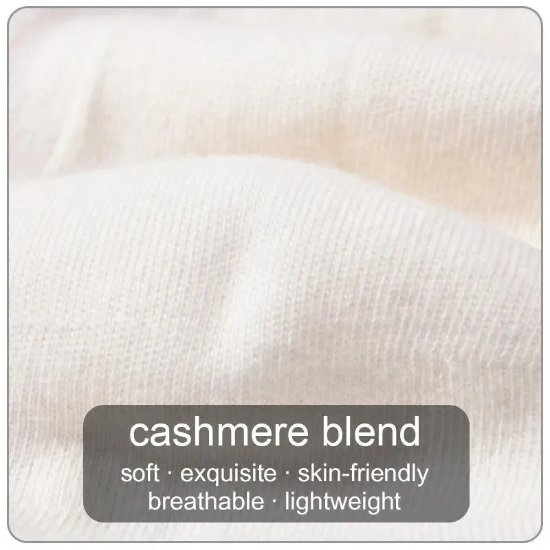 Elegant Cashmere Blend Beret - Trendy Winter Hat for Fashion-Forward Women