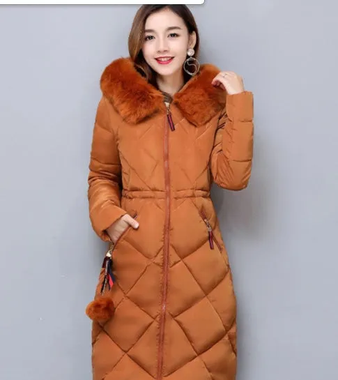 Esme – Long Hooded Padded Down Coat