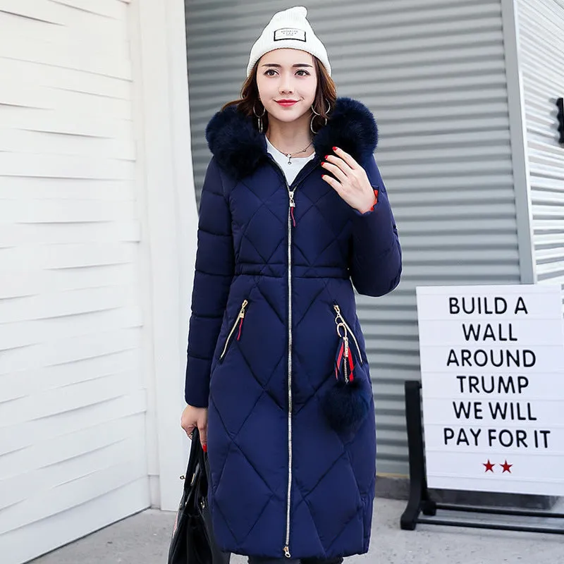 Esme – Long Hooded Padded Down Coat