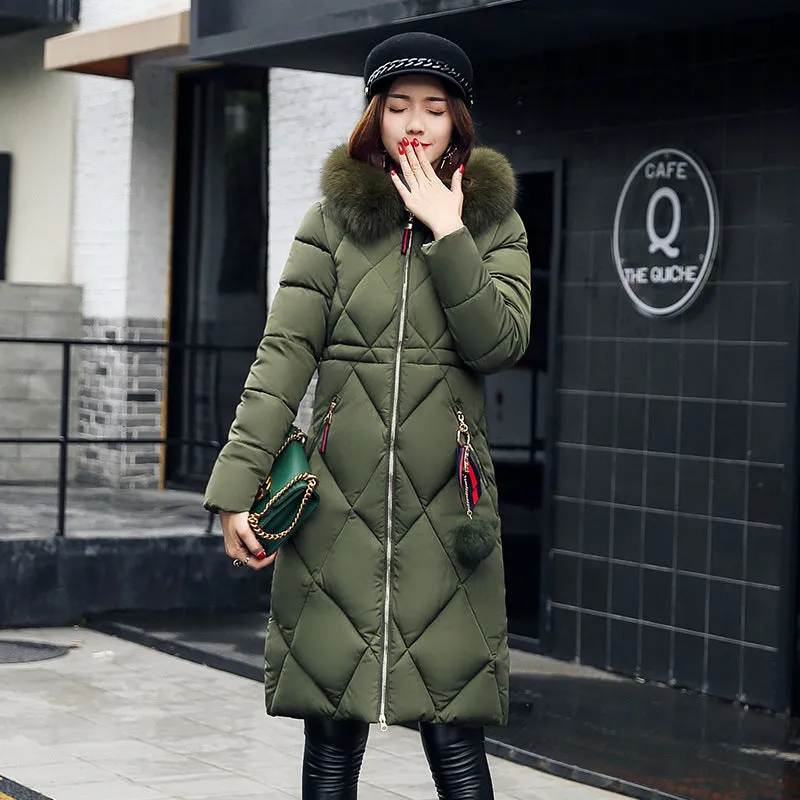 Esme – Long Hooded Padded Down Coat