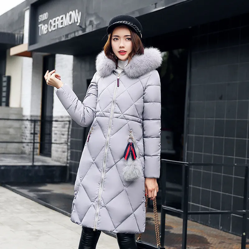 Esme – Long Hooded Padded Down Coat