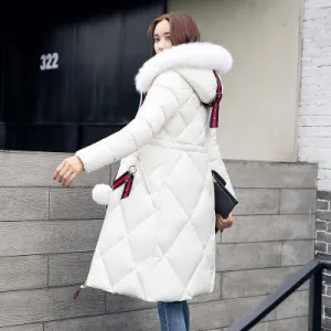Esme – Long Hooded Padded Down Coat