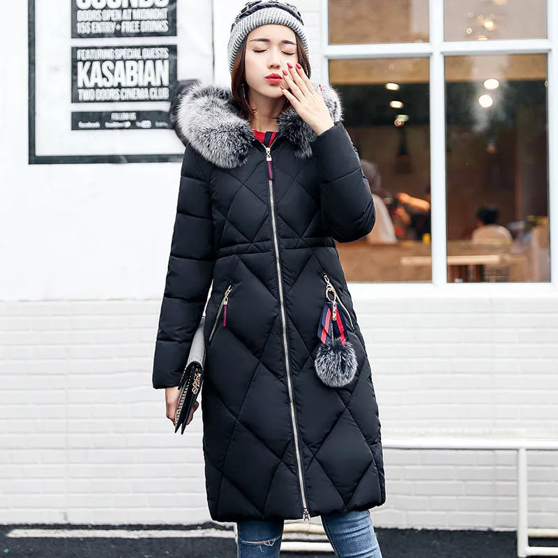 Esme – Long Hooded Padded Down Coat