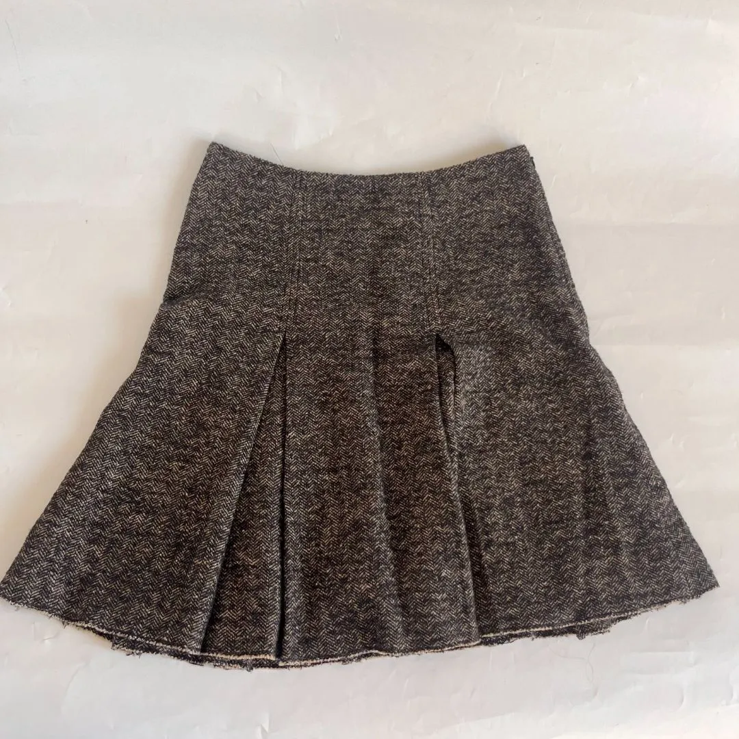 Etro Grey Mini Skirt