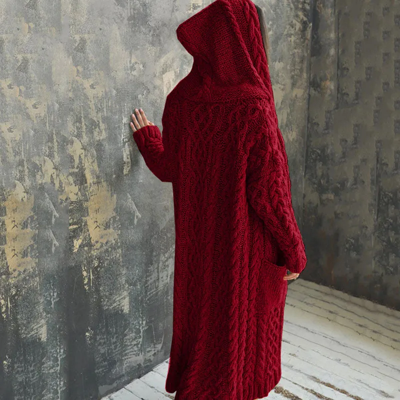 FashionSierra - Fashion Womens Cardigans Baggy Long Coat Tops Ladies Chunky Knitted Sweater