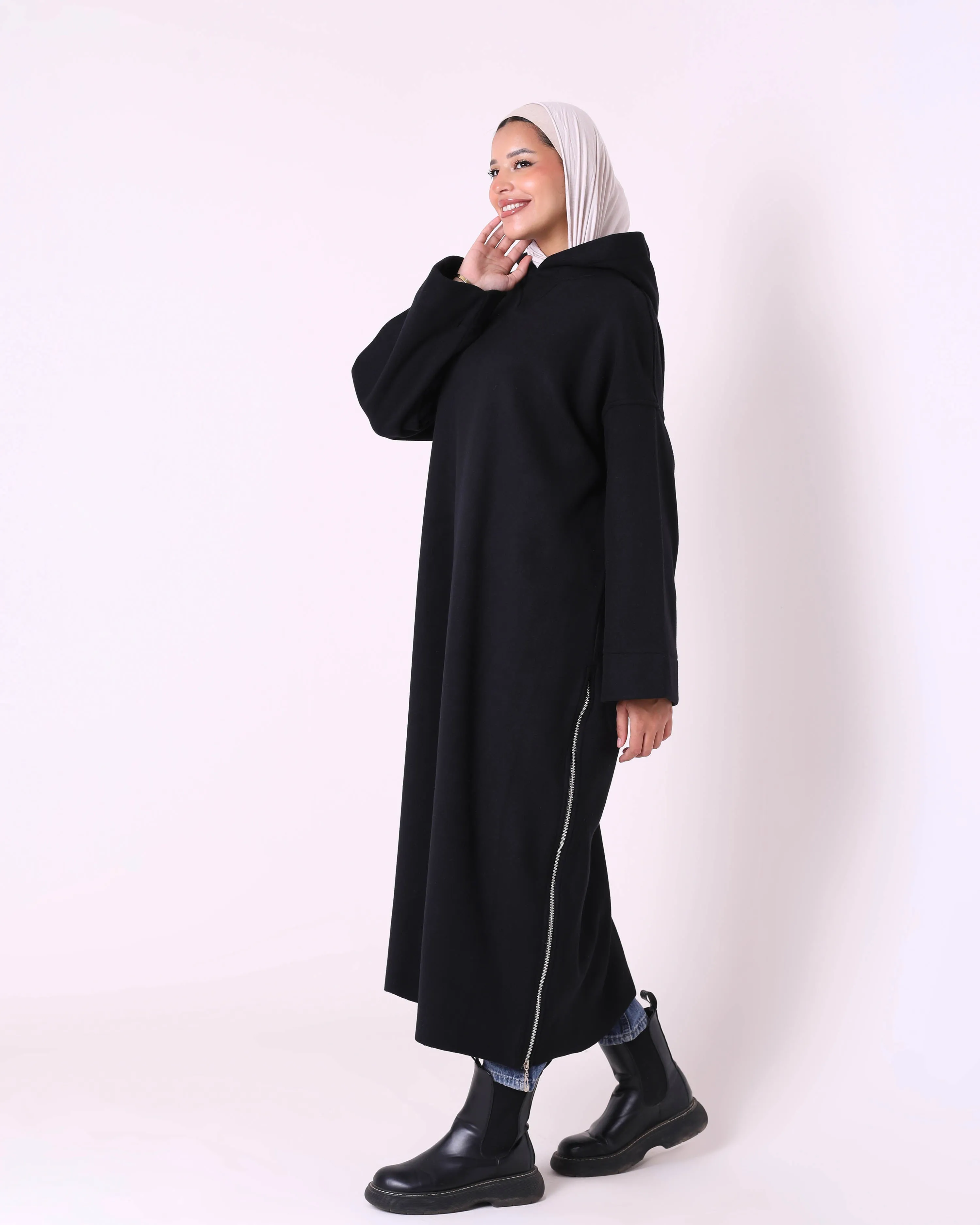 Felt Long Sweatshirt W721