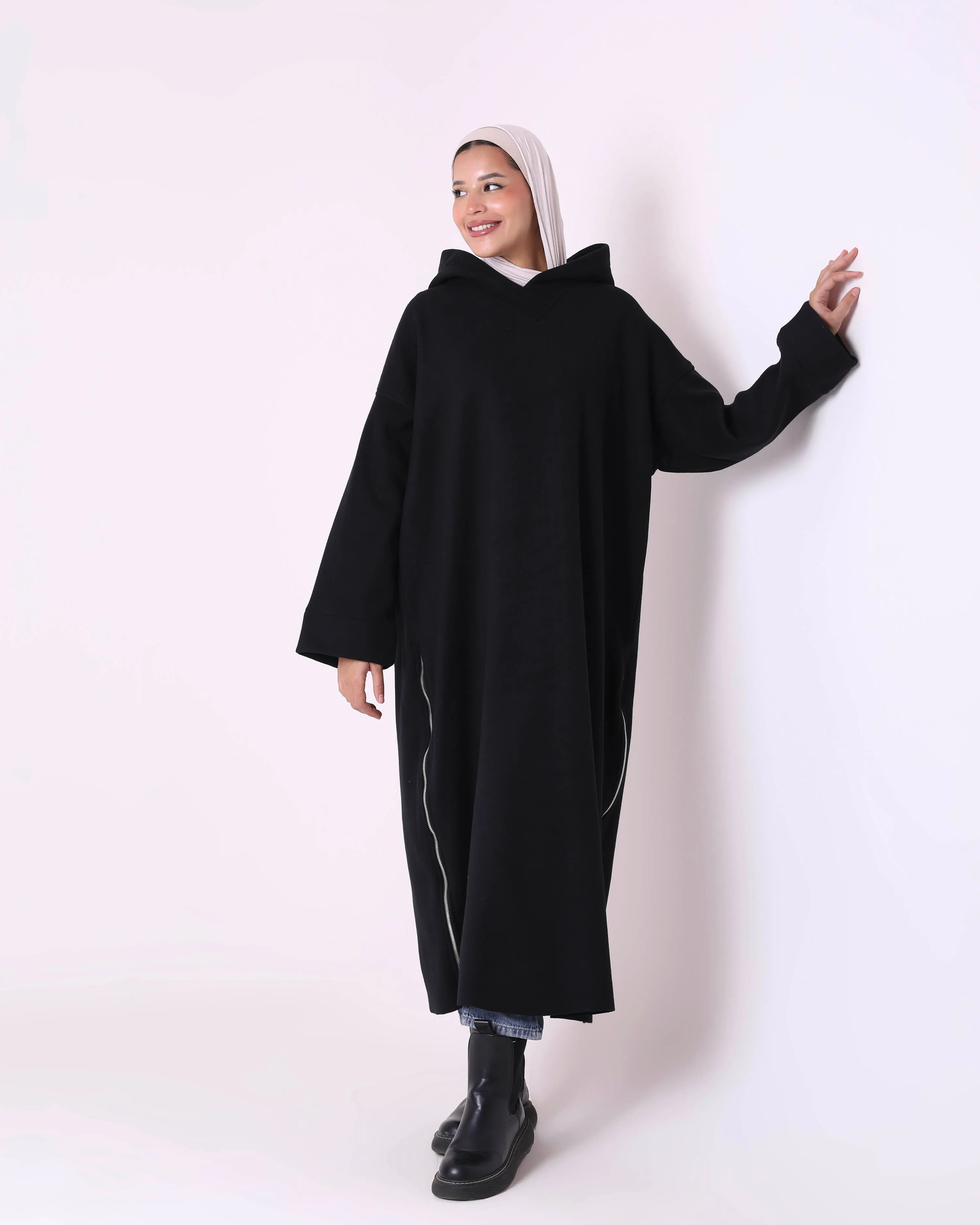 Felt Long Sweatshirt W721