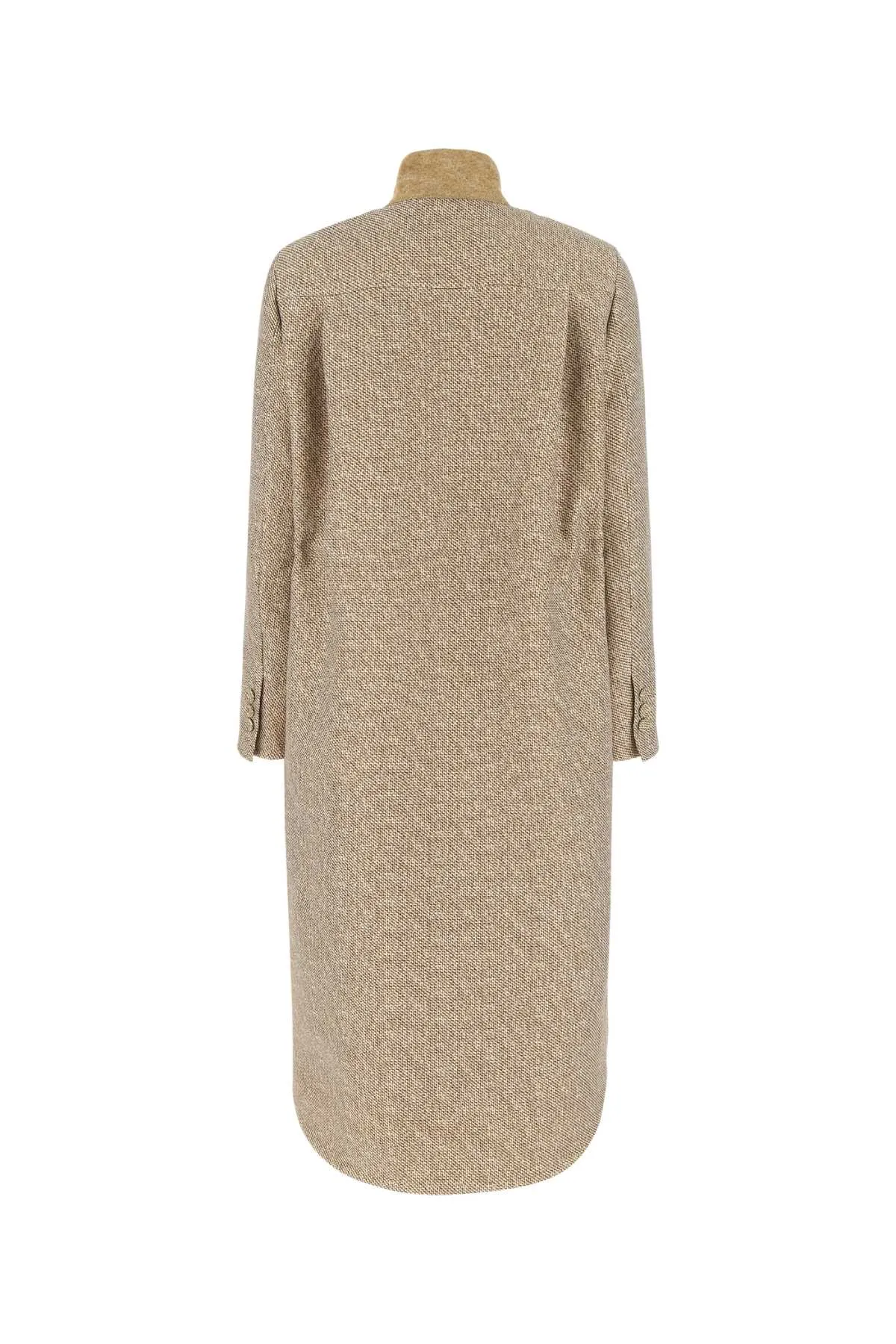 FENDI Embroidered Wool Blend Jacket for Women