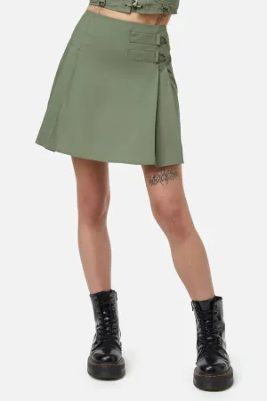 Field Work Pleated Skirt