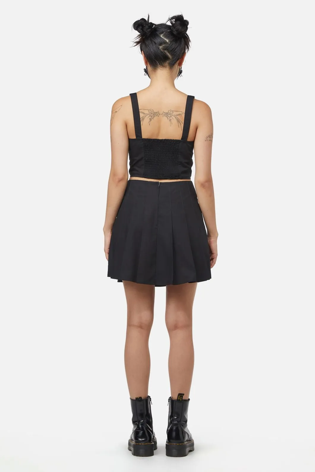 Field Work Pleated Skirt
