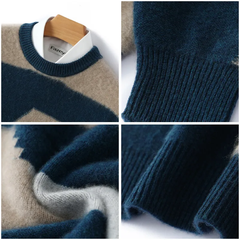 Franco Bianchi Multicolor Casual Sweater