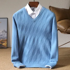 Franco Bianchi V-Neck Wool Sweater