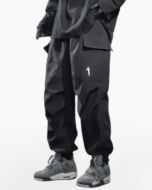 Functional Big Pocket Loose Cargo Pants