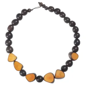 Gemma Tagua Necklace in Incan Sun Faire Collection