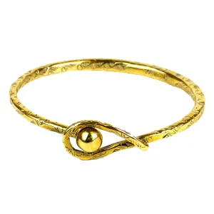 Hammered Bomb Casing Bangle Craftworks Cambodia