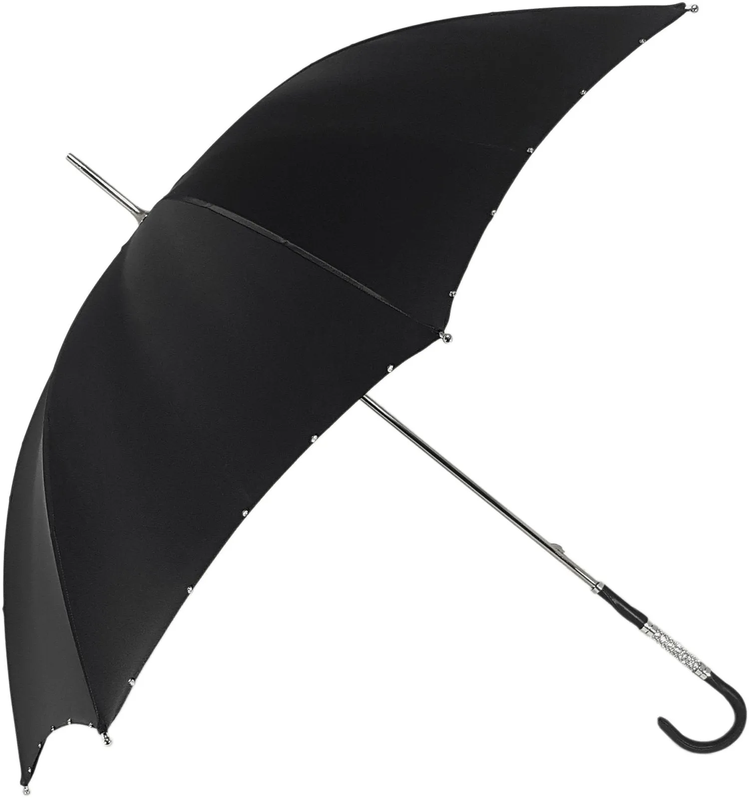 Handcrafted Luxury Umbrella in a Black Color