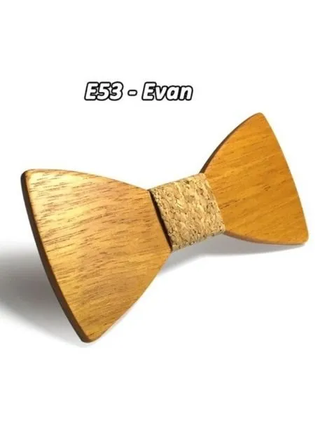 Handcrafted Wooden Bow Tie