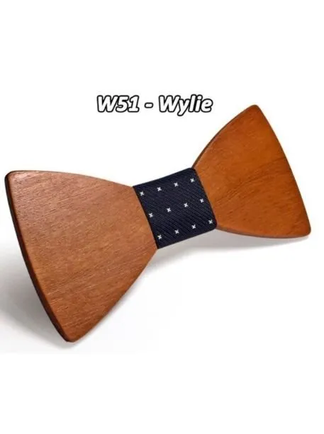 Handcrafted Wooden Bow Tie