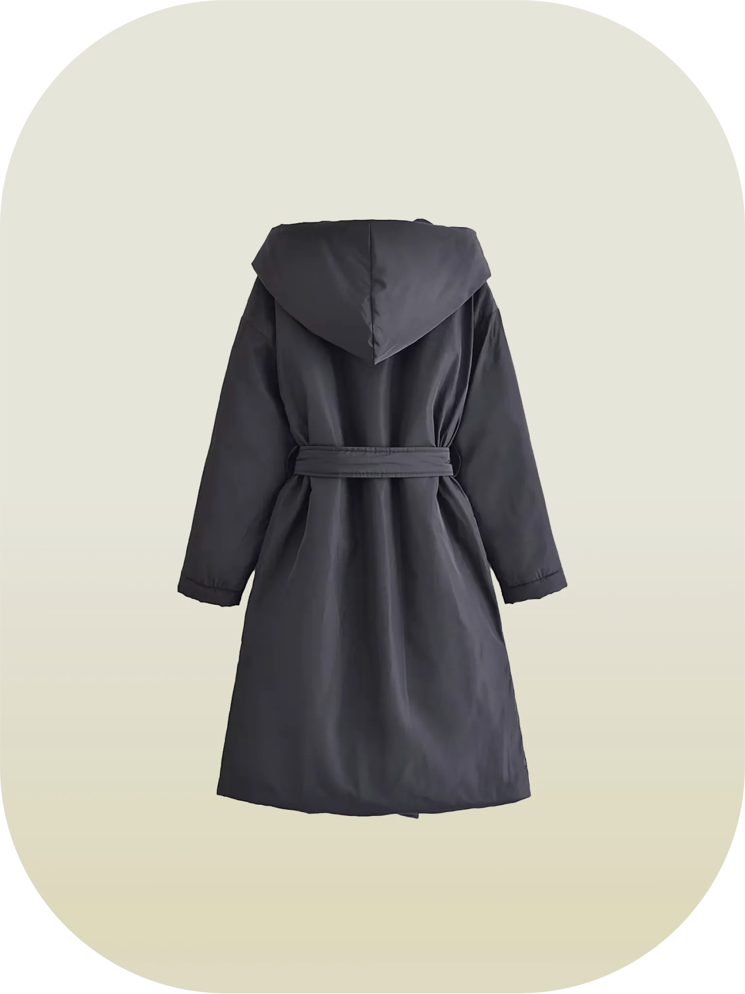 Hooded Puffer Down Coat